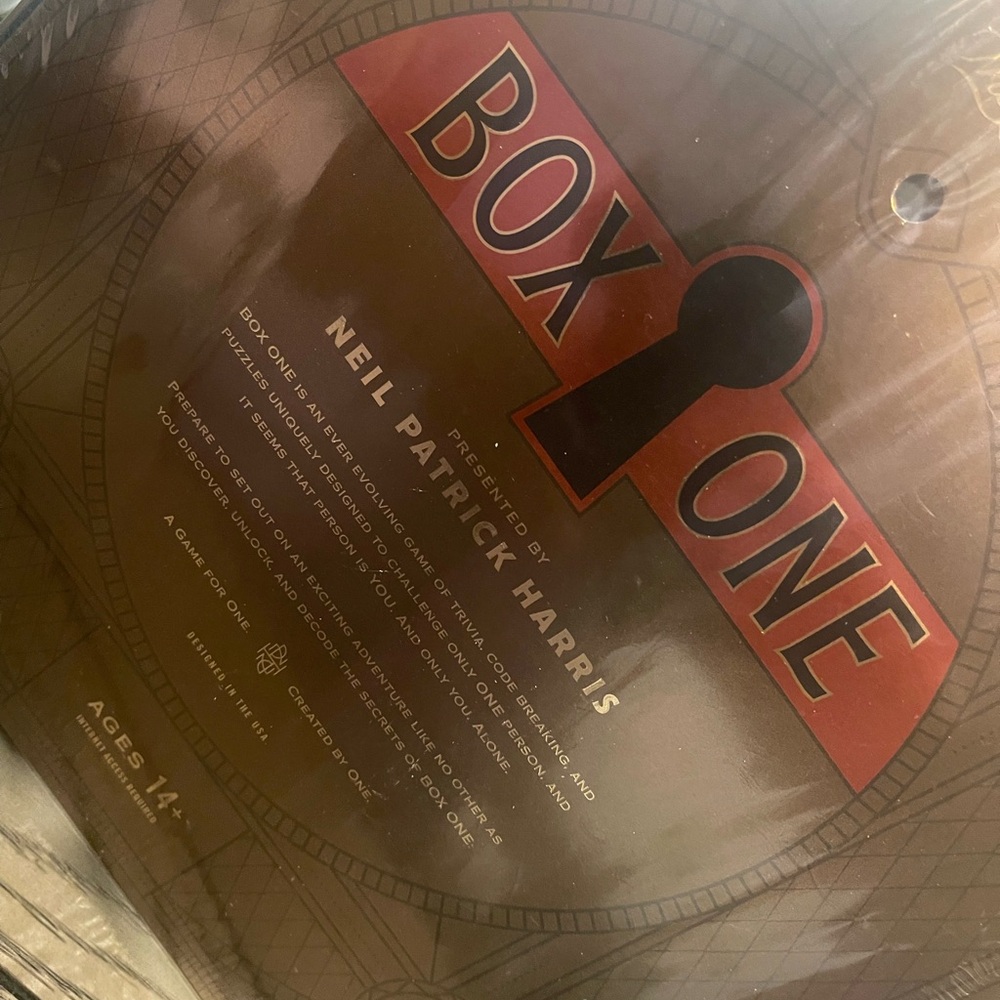 Box One Game - By Neil Patrick Harris - Picture 3 of 4